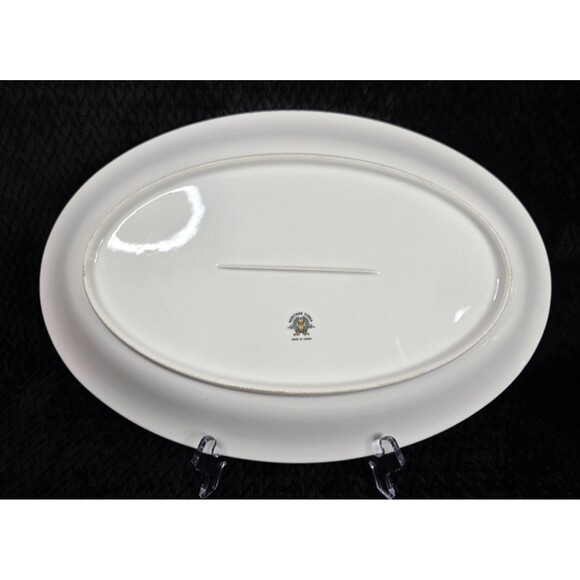 Vintage Noritake Pink Chrysanthemum Gold Trim 4 Pc Serving Set Japan 1950s-1960s - Picture 3 of 16